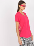 Coral Short Sleeve Blouse