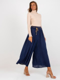 Navy Palazzo Pants Surie OCH BELLA