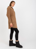 Light Brown Women's Alpaca Wool Coat Carolyn
