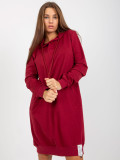 Bordeaux Hooded Dress