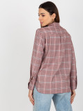 Pink Women's Checkered Shirt