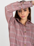 Pink Women's Checkered Shirt