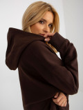 Brown Hooded Sweatshirt MAYFLIES