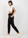 Black Insulated Joggers with Ties MAYFLIES