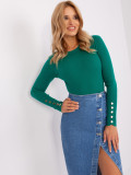 Dark Green Classic Sweater