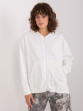 Ecru Women's Hoodie with Hood