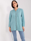 Pistachio Women's Zip-Up Hoodie