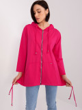 Pink Women's Hoodie with Hood