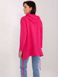 Pink Women's Hoodie with Hood