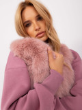 Light Pink Women's Fur Vest