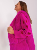 Pink Eco-Fur Vest