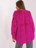 Pink Eco-Fur Vest