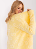 Light Yellow Cardigan with Pockets