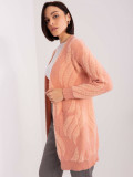 Pink Cardigan with Pockets