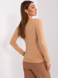 Classic Brown Sweater with Long Sleeves