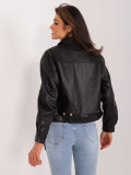 Stylish Black Eco-Leather Jacket