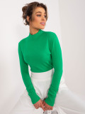 Green Turtleneck Sweater
