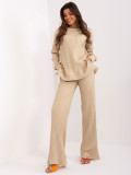 Beige Long Sleeve Set