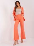 Elegant Fluo Orange Pants