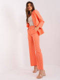 Elegant Fluo Orange Pants