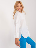 Classic White Shirt with Zirconia