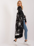 Stylish Black Cardigan with Long Sleeves