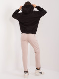 Stylish Black Hoodie Set