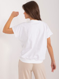 White Short Sleeve Blouse