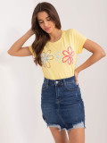 Yellow T-Shirt with Application
