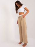 Elegant Palazzo Pants in Camel Color