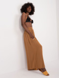 Elegant Palazzo Pants in Camel Color