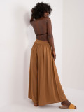 Elegant Palazzo Pants in Camel Color