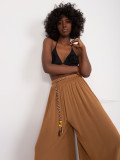 Elegant Palazzo Pants in Camel Color