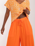 Stylish Orange Palazzo Pants