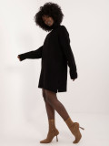 Elegant Black Mini Dress with Long Sleeves