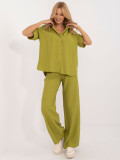 Lime Green Set with 3/4 Sleeves