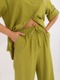 Lime Green Set with 3/4 Sleeves