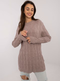Beige Long Sleeve Sweater