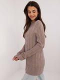 Beige Long Sleeve Sweater