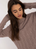 Beige Long Sleeve Sweater