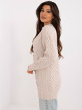 Beige Long Sleeve Sweater