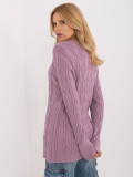 Purple Long Sleeve Sweater