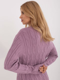 Purple Long Sleeve Sweater