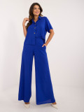 Cobalt Blue Set with Short Sleeves