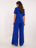 Cobalt Blue Set with Short Sleeves
