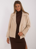 Beige Transitional Jacket