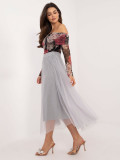 Elegant Midi Tulle Skirt