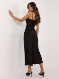 Elegant Black Flared Dress