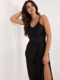 Elegant Black Flared Dress