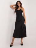 Elegant Black Flared Dress